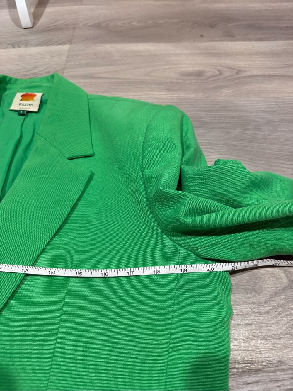 Anthropologie Farm Rio Lyocell and Cotton blend Oversized Blazer - Picture 11 of 12